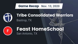 Recap: Tribe Consolidated Warriors vs. Feast HomeSchool  2020