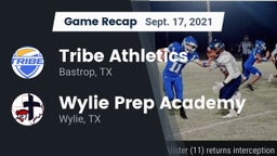 Recap: Tribe Athletics vs. Wylie Prep Academy  2021