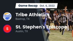 Recap: Tribe Athletics vs. St. Stephen's Episcopal  2022