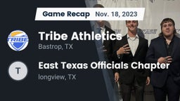 Recap: Tribe Athletics vs. East Texas Officials Chapter 2023