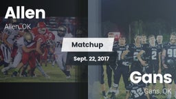 Matchup: Allen vs. Gans  2017