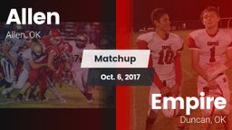 Matchup: Allen vs. Empire  2017