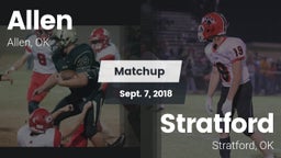 Matchup: Allen vs. Stratford  2018