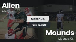 Matchup: Allen vs. Mounds  2018