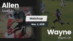 Matchup: Allen vs. Wayne  2018