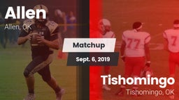 Matchup: Allen vs. Tishomingo  2019