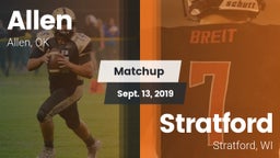 Matchup: Allen vs. Stratford  2019