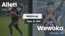 Matchup: Allen vs. Wewoka  2019