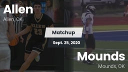 Matchup: Allen vs. Mounds  2020