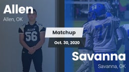 Matchup: Allen vs. Savanna  2020
