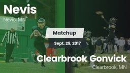 Matchup: Nevis vs. Clearbrook Gonvick  2017