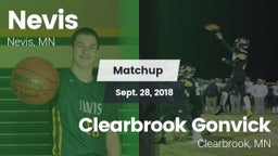 Matchup: Nevis vs. Clearbrook Gonvick  2018