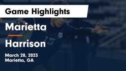 Marietta  vs Harrison  Game Highlights - March 28, 2023
