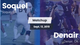 Matchup: Soquel vs. Denair  2019