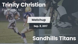 Matchup: Trinity Christian vs. Sandhills Titans 2017