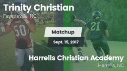 Matchup: Trinity Christian vs. Harrells Christian Academy  2017