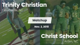 Matchup: Trinity Christian vs. Christ School 2018