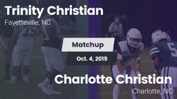 Matchup: Trinity Christian vs. Charlotte Christian  2019
