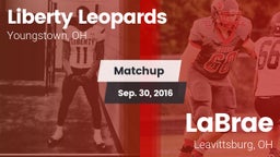 Matchup: Liberty vs. LaBrae  2016