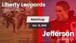Matchup: Liberty vs. Jefferson  2016