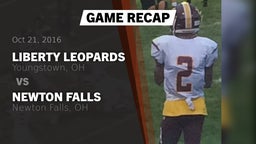 Recap: Liberty Leopards vs. Newton Falls  2016