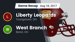 Recap: Liberty Leopards vs. West Branch  2017