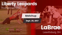 Matchup: Liberty vs. LaBrae  2017