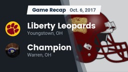 Recap: Liberty Leopards vs. Champion  2017