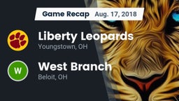 Recap: Liberty Leopards vs. West Branch  2018