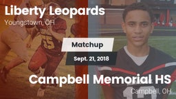Matchup: Liberty vs. Campbell Memorial HS 2018