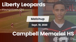 Matchup: Liberty vs. Campbell Memorial HS 2020