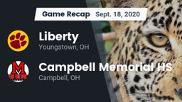 Recap: Liberty  vs. Campbell Memorial HS 2020