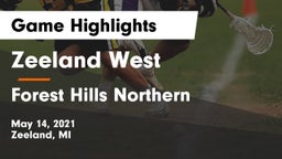 Zeeland West  vs Forest Hills Northern Game Highlights - May 14, 2021