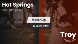 Matchup: Hot Springs vs. Troy  2017