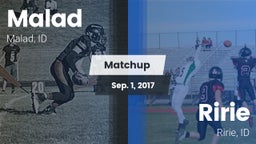 Matchup: Malad vs. Ririe  2017