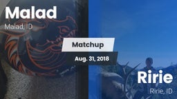 Matchup: Malad vs. Ririe  2018