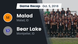 Recap: Malad  vs. Bear Lake  2018