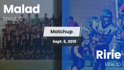 Matchup: Malad vs. Ririe  2019