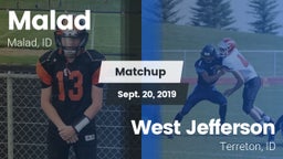 Matchup: Malad vs. West Jefferson  2019