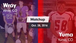 Matchup: Wray vs. Yuma  2016