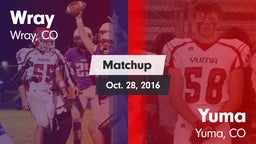 Matchup: Wray vs. Yuma  2016