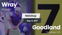 Matchup: Wray vs. Goodland  2017