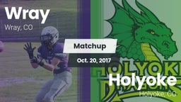 Matchup: Wray vs. Holyoke  2017