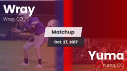 Matchup: Wray vs. Yuma  2017