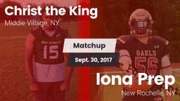 Matchup: Christ the King vs. Iona Prep  2017