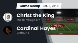 Recap: Christ the King  vs. Cardinal Hayes  2018