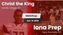 Matchup: Christ the King vs. Iona Prep  2018