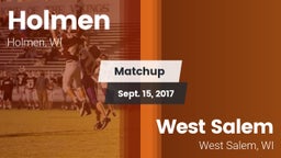 Matchup: Holmen vs. West Salem  2017