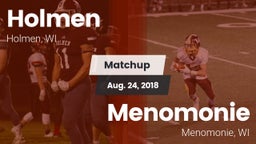 Matchup: Holmen vs. Menomonie  2018