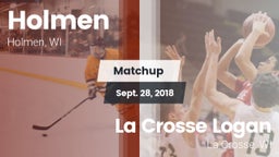 Matchup: Holmen vs. La Crosse Logan 2018